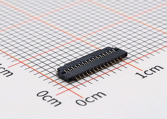 Back flip connector and easy on R/A type  0.3  pitch   with LCP, White, 4-60PIN  for PCB board