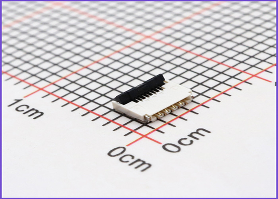 Back flip connector and easy on R/A type  0.3  pitch   with LCP, White, 4-60PIN  for PCB board