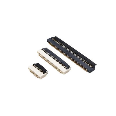 FPC/FFC-connector 0,3 mm toonhoogte 0310 Flip Flop Lagere verbinding Flexibele rijbushoogte 1,0 mm9-13-71p