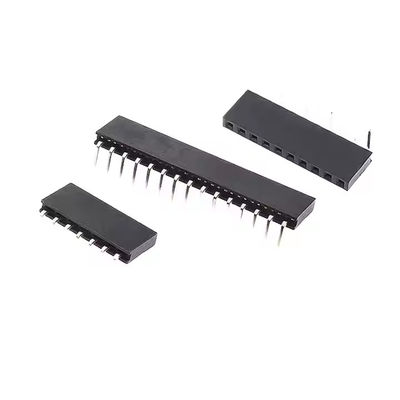 Single Row 2.0 Bent Female Header 90 Degree Horizontaal 2mm Elektronisch Board to Board Mezzanine Connectors 1*2P3P4P5P6P8P10P Pins