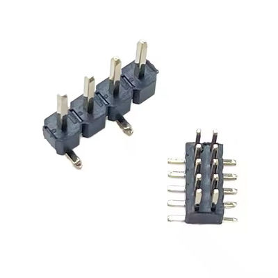 Single Row 2.54mm Pitch Straight Pin Header met Socket 1*2/3/4/5/6/7/8/10/12/15/20/40P voor PCB-toepassingen